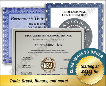 Fake Certificates, Fake Certifications, Fake Certificates Online